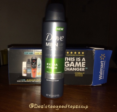 Dove Free Deodorant Sample